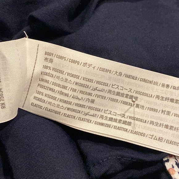 Abercrombie & Fitch Ditsy Floral Linen Real Wrap Dress - Picture 12 of 12